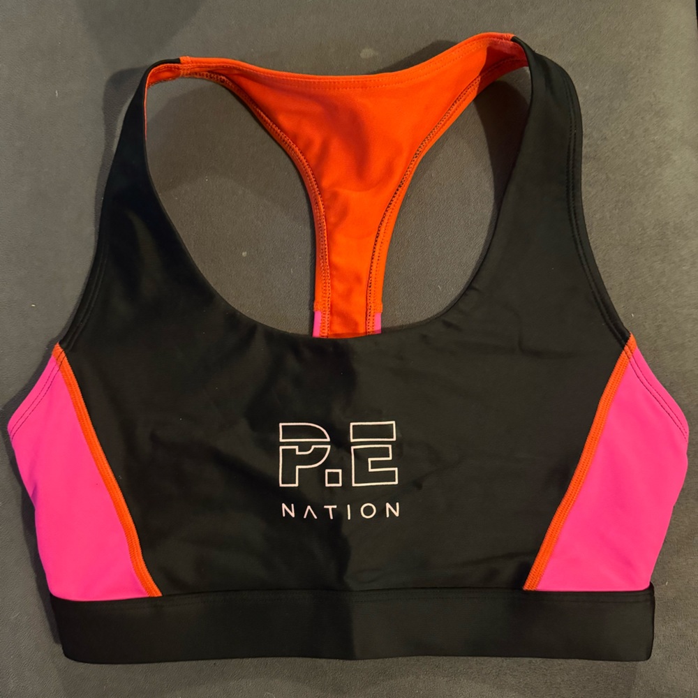 P.E Nation Sports Bra in Black